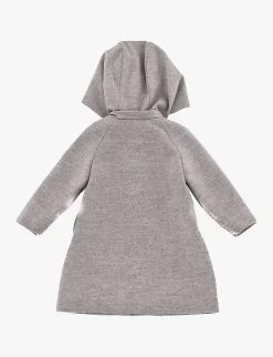 Pre-loved Dior Woold-blend Coat 3 Years 5 Pre-loved Dior Woold-blend Coat 3 Years -Kid Couture R04066554 GREY ALT02