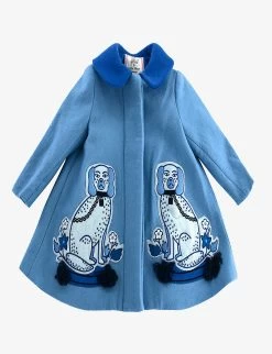 Pre-loved Little Goodall Peter-pan Collar Wool Coat 2 Years