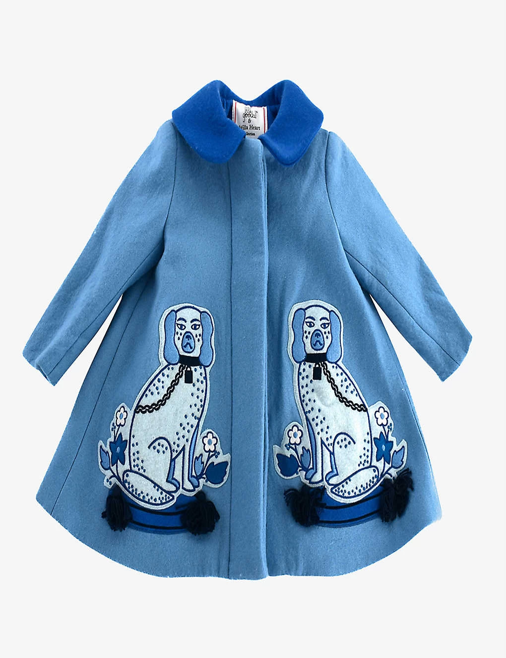 Pre-loved Little Goodall Peter-pan Collar Wool Coat 2 Years 1 Pre-loved Little Goodall Peter-pan Collar Wool Coat 2 Years