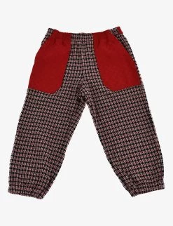 Pre-loved Gucci Herringbone Cotton Tracksuit 3 Years -Kid Couture R04066578 REDNAVYCREAM ALT04