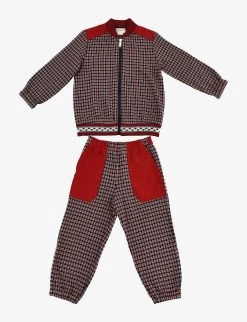 Pre-loved Gucci Herringbone Cotton Tracksuit 3 Years