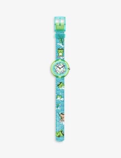 Flik Flak FBNP201 Kawataro Bio-sourced Plastic And Recycled-PET Quartz Watch -Kid Couture R04069402 ALT02