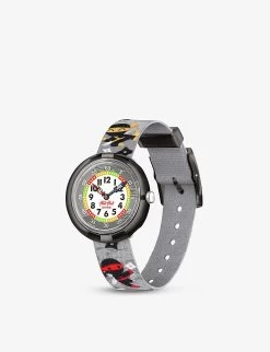 Kid Couture 21 Flik Flak FBNP203 Wakuwaku Bio-sourced Plastic And Recycled-PET Quartz Watch