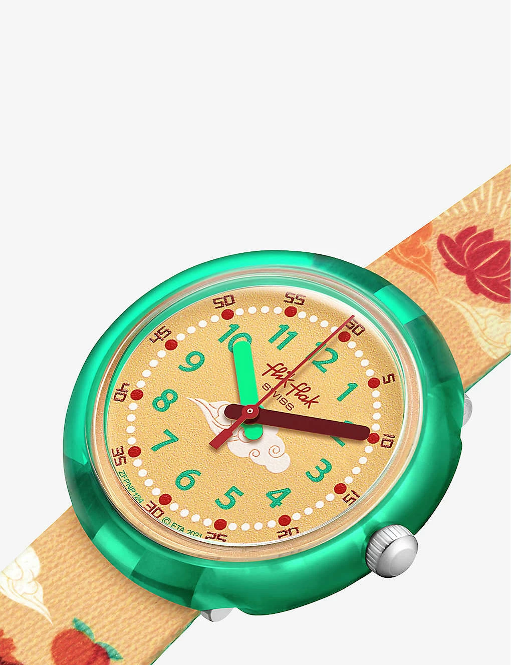 Flik Flak FPNP124 Monkey's Awakening Bio-sourced Plastic Quartz Watch 2 Flik Flak FPNP124 Monkey's Awakening Bio-sourced Plastic Quartz Watch - Image 2