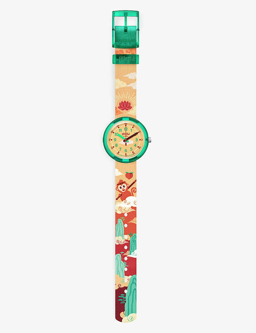 Flik Flak FPNP124 Monkey's Awakening Bio-sourced Plastic Quartz Watch 3 Flik Flak FPNP124 Monkey's Awakening Bio-sourced Plastic Quartz Watch - Image 3