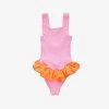 Denise Ruffle-embellished Swimsuit 7 - 12 Years