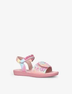 Myla Butterfly-beaded Canvas Sandals 4-11 Years -Kid Couture R04069758 MULTOTHER ALT02