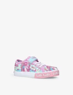 Unicorn-beaded Canvas Low-top Trainers 4-11 Years -Kid Couture R04069764 MULTOTHER ALT02