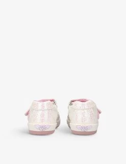 Aurora Heart-beaded Canvas Shoes 1-3 Years -Kid Couture R04069766 SILVERCOM ALT03