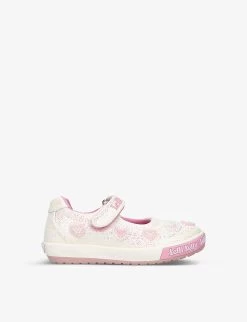 Aurora Heart-beaded Canvas Shoes 1-3 Years