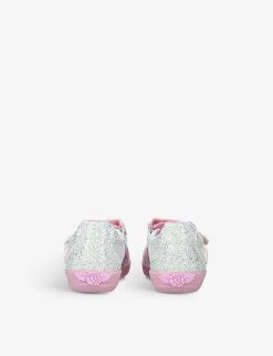 Aurora Heart-beaded Canvas Shoes 3-11 Years -Kid Couture R04069767 SILVERCOM ALT03