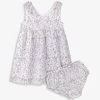 Floral-print Cotton Dress 0-18 Months