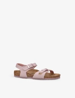 Birkenstock Rio Multi-strap Faux-leather Sandals 3-9 Years 6 Birkenstock Rio Multi-strap Faux-leather Sandals 3-9 Years -Kid Couture R04075305 LILAC ALT02