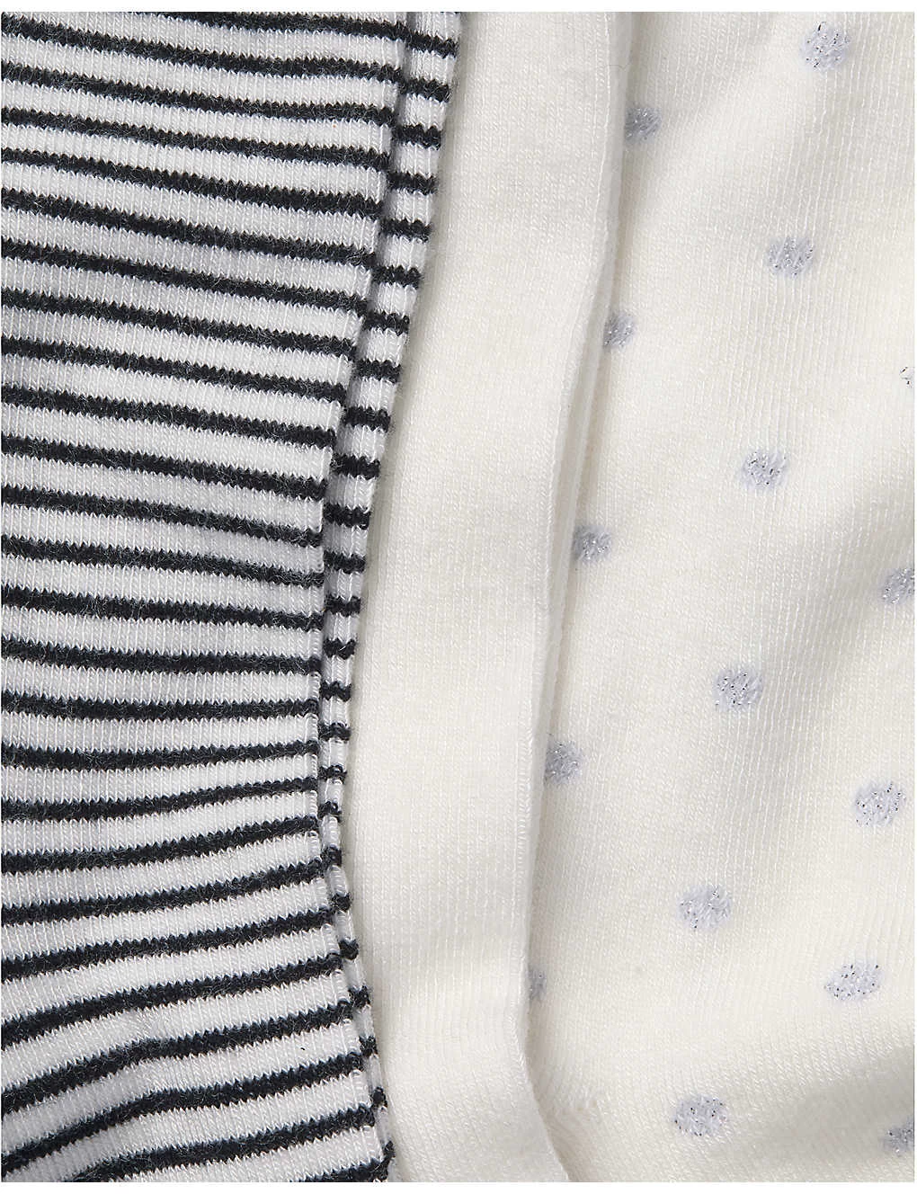 Patterned Stretch-woven Socks Pack Of Three 2 Patterned Stretch-woven Socks Pack Of Three - Image 2