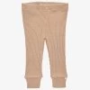 Ribbed Cuffed Organic Cotton-blend Leggings 0-12 Months