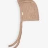 Ribbed Organic Cotton-blend Bonnet 0-6 Months