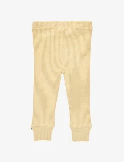 Buttercup Ribbed Organic Cotton-blend Leggings 0-12 Months 5 Buttercup Ribbed Organic Cotton-blend Leggings 0-12 Months -Kid Couture R04077569 VANILLA ALT02