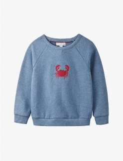 Crab-patch Cotton Sweatshirt 18 Months - 6 Years