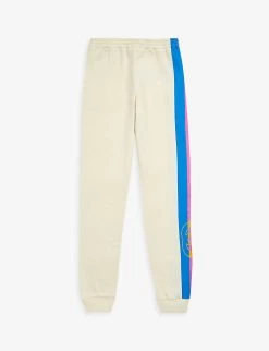 Gucci Logo-print Side-stripe Cotton-jersey Jogging Bottoms 6-10 Years