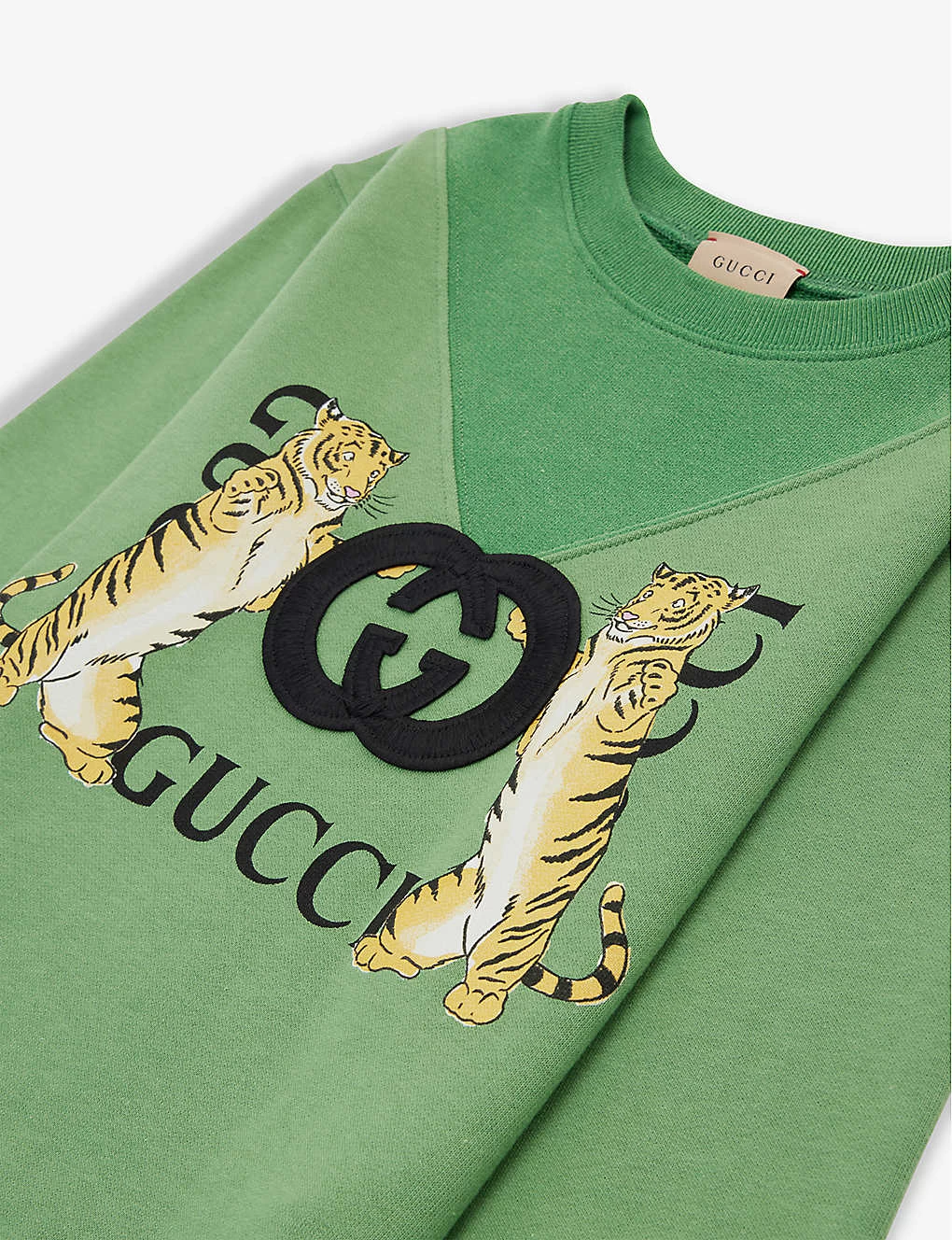 Gucci Tiger Graphic-print Cotton-jersey Sweatshirt 6-12 Years 2 Gucci Tiger Graphic-print Cotton-jersey Sweatshirt 6-12 Years - Image 2