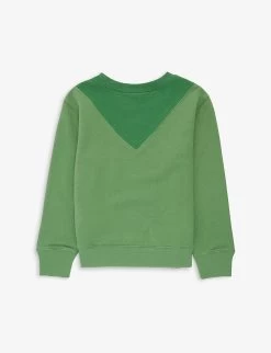 Gucci Tiger Graphic-print Cotton-jersey Sweatshirt 6-12 Years 5 Gucci Tiger Graphic-print Cotton-jersey Sweatshirt 6-12 Years -Kid Couture R04078837 BASILPESTOMC ALT02