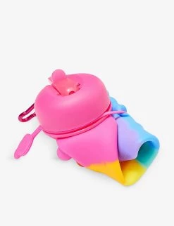 Popem Popit Poppies Silicone Drink Bottle 750ml -Kid Couture R04078970 RAINBOW ALT02