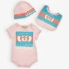 Gucci Stripe Logo Three-piece Cotton-jersey Gift Set 0-9 Months