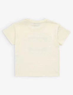 Gucci GG Logo Cotton-jersey T-shirt 3- 36 Months -Kid Couture R04079342 SUNKISSEDMC ALT02