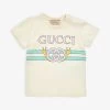 Gucci Snail Logo Cotton-jersey T-shirt 3-36 Months