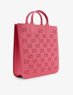 Gucci Kids' GG Perforated Rubber Tote Bag 6 Gucci Kids' GG Perforated Rubber Tote Bag -Kid Couture R04079400 HOTCAMELIAHOTCAME ALT02