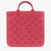 Gucci Kids' GG Perforated Rubber Tote Bag