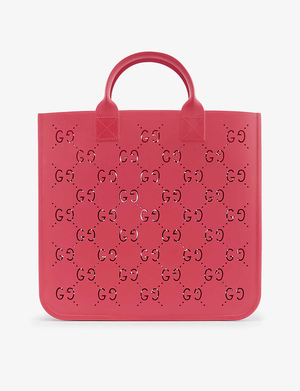 Gucci Kids' GG Perforated Rubber Tote Bag 1 Gucci Kids' GG Perforated Rubber Tote Bag