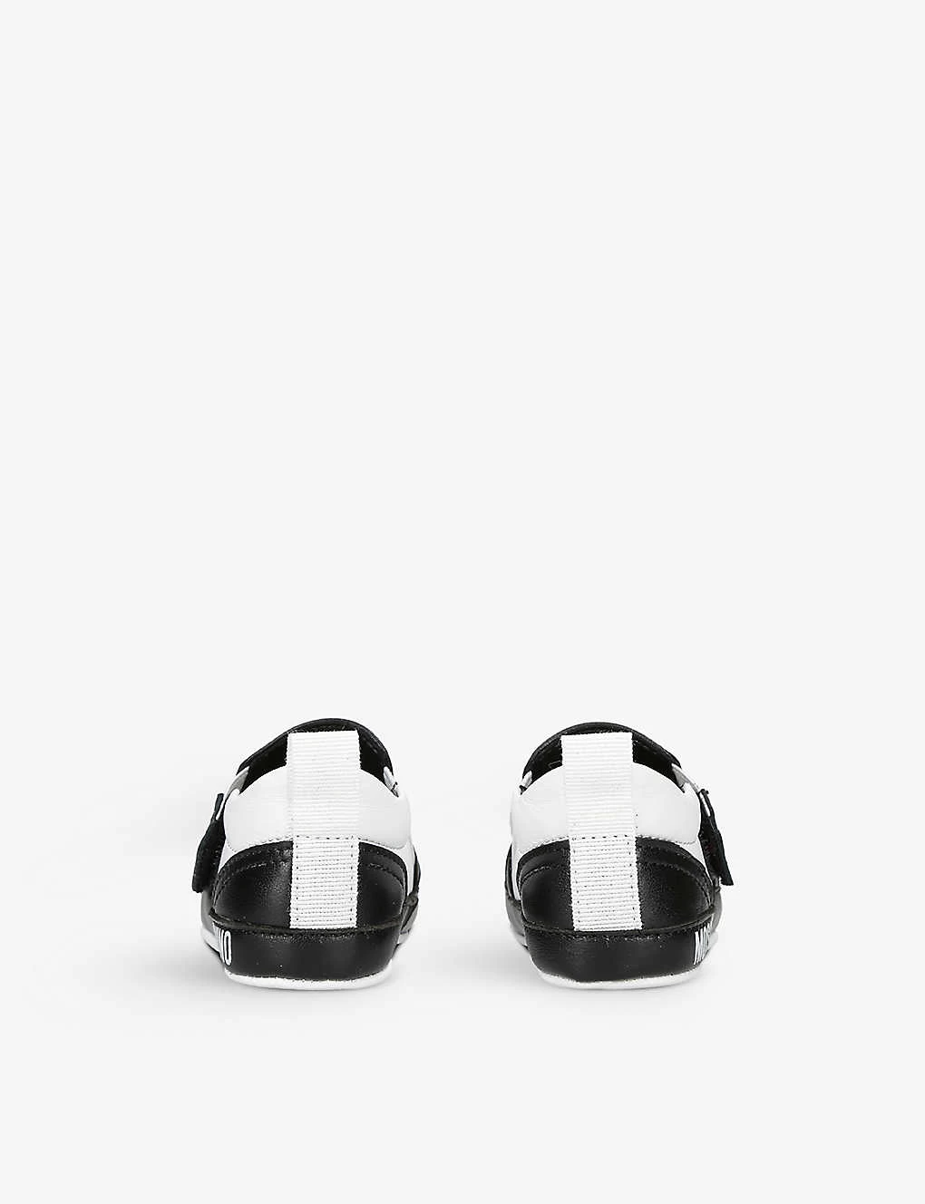 MOSCHINO Teddy Bear-strap Leather Trainers 0-6 Months 4 MOSCHINO Teddy Bear-strap Leather Trainers 0-6 Months - Image 4