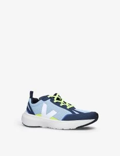 Veja Canary Logo-patch Recycled-polyester Low-top Trainers 2-5 Years 7 Veja Canary Logo-patch Recycled-polyester Low-top Trainers 2-5 Years -Kid Couture R04081082 BLUEDRKC ALT02