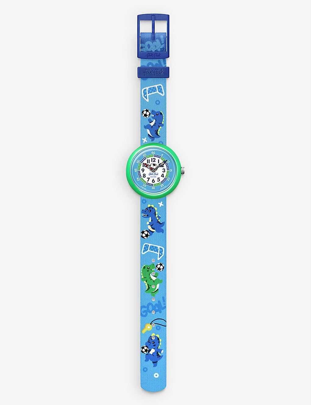 Flik Flak FBNP209 SOCCEROZAURUS Bio-sourced Plastic Quartz Watch 2 Flik Flak FBNP209 SOCCEROZAURUS Bio-sourced Plastic Quartz Watch - Image 2