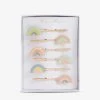 Meri-Meri Rainbow Pack Of Six Hair Clips
