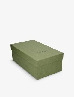 Gucci Aisha Floral-print Leather Shoes 4-8 Years -Kid Couture R04086289 MULTOTHER ALT04