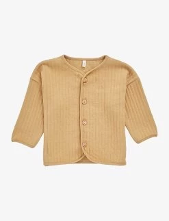Ribbed Organic-cotton Jacket 6 Months-4 Years