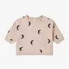Moon-print Organic-cotton Sweatshirt 3 Months- 4 Years