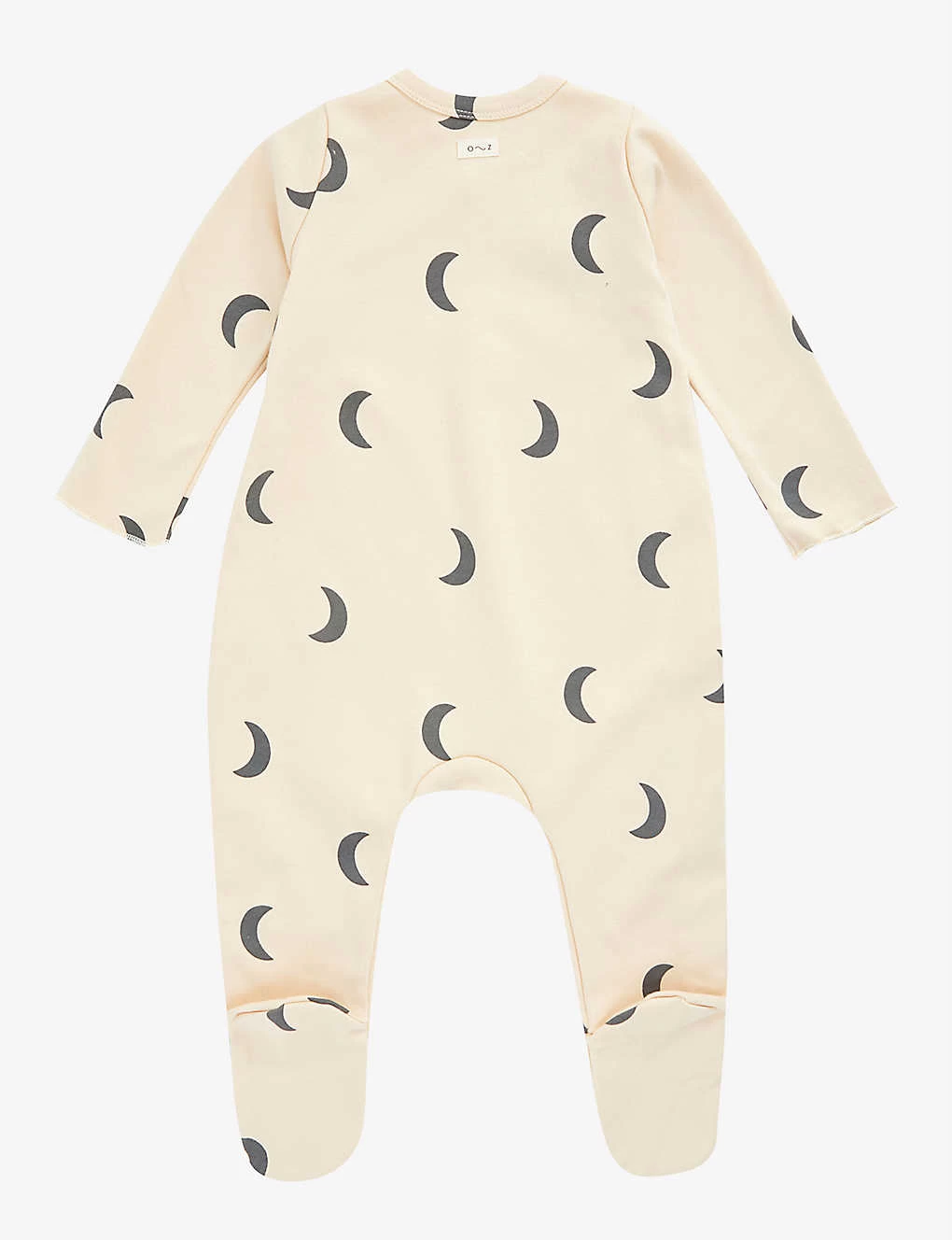 Moon-print Organic-cotton Babygrow 0-12 Months 3 Moon-print Organic-cotton Babygrow 0-12 Months - Image 3