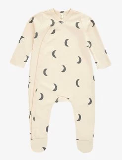 Moon-print Organic-cotton Babygrow 0-12 Months