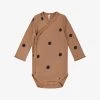 Polka-dot Organic-cotton Bodysuit 0-12 Months