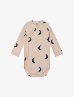 Abstract-print Organic-cotton Bodysuit 0-12 Months