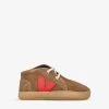 Veja Branded Suede Baby Trainers 0-6 Months