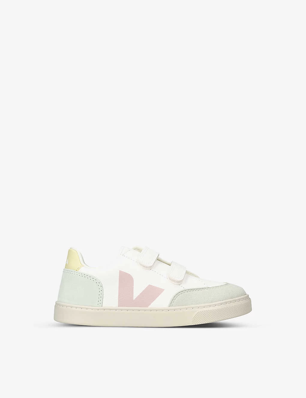 Veja V 12 Branded Leather Low-top Trainers 6-9 Years 1 Veja V 12 Branded Leather Low-top Trainers 6-9 Years
