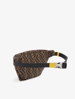 FENDI Monogram-print Recycled-nylon Bumbag -Kid Couture R04093219 MOGPANNTAXIP ALT02