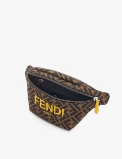 FENDI Monogram-print Recycled-nylon Bumbag -Kid Couture R04093219 MOGPANNTAXIP ALT03