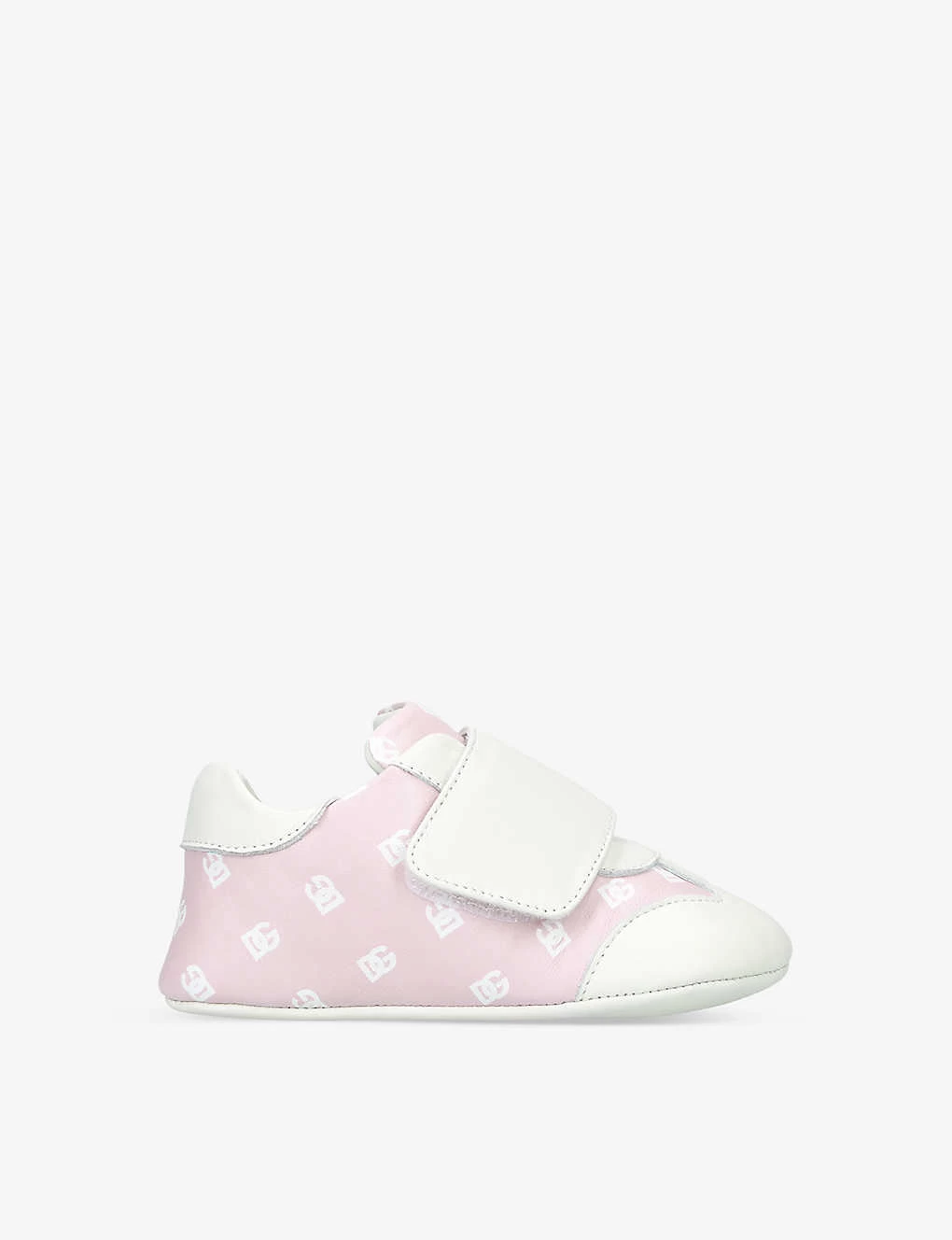 Dolce & Gabbana Monogram-print Leather Pre-walker Booties 0-1 Years 1 Dolce & Gabbana Monogram-print Leather Pre-walker Booties 0-1 Years