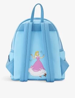 LOUNGEFLY Disney Cinderella Faux-leather Kids' Backpack -Kid Couture R04100645 ALT02