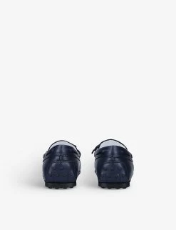 Laccetto Nuovo Gommini Leather Driving Shoes 6-9 Years -Kid Couture R04107255 NAVY ALT03